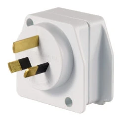 Qantas - Visitor To AU/NZ Travel Adaptor - White