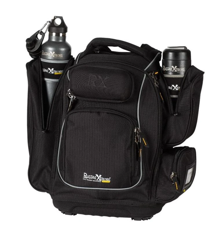 Rugged Xtremes - FIFO Transit Backpack - Black - Image 4