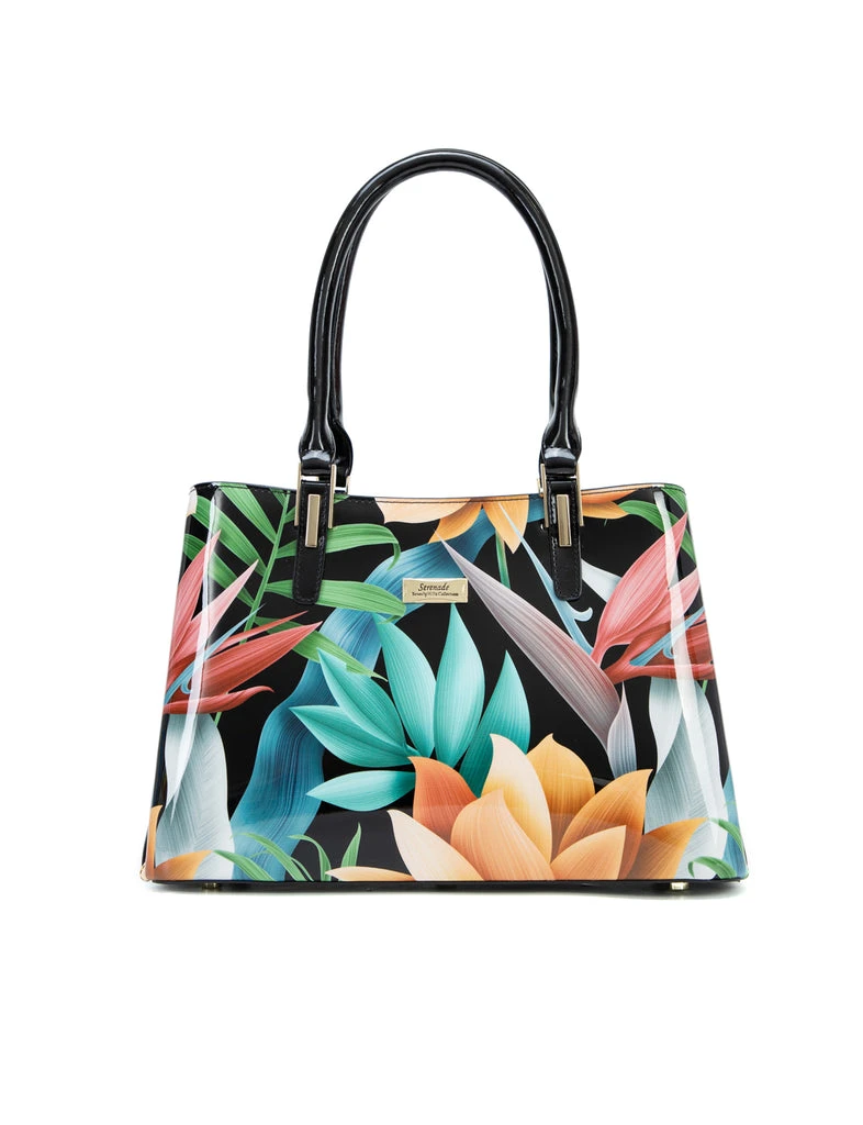 Serenade - SN72-0378 Betsy Grip Handle Leather Bag - Image 2