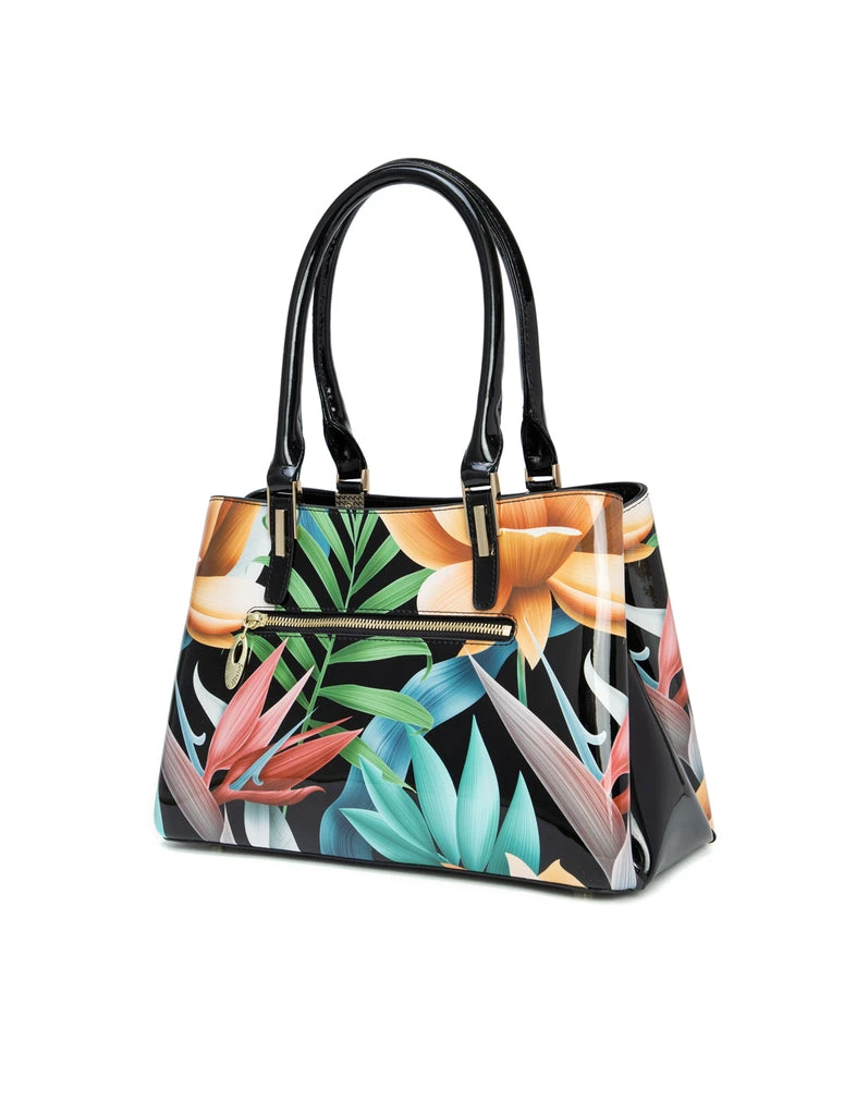 Serenade - SN72-0378 Betsy Grip Handle Leather Bag - Image 5