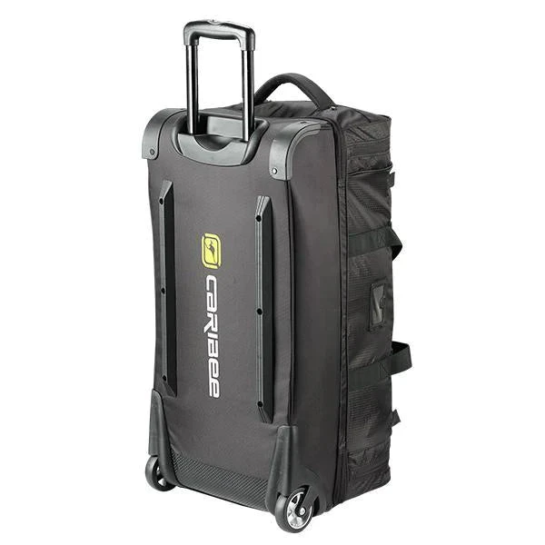 Caribee - Scarecrow DX 70 Duffle On Wheels - BLACK/YELLOW - Image 3