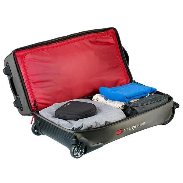 Caribee - Scarecrow DX 70 Duffle On Wheels - BLACK/YELLOW - Image 4