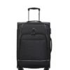 Tosca - Sky High 29in Large 4 Wheel Soft Suitcase - Black/Grey