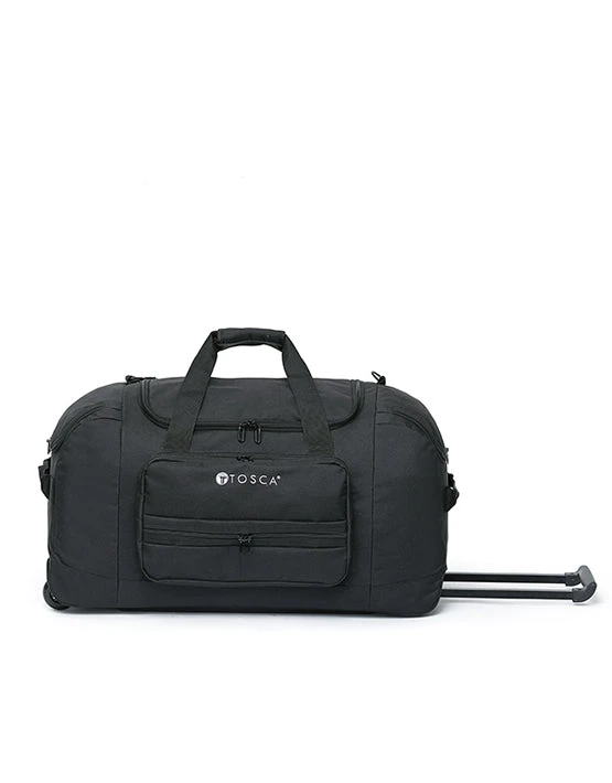 Tosca - TCA795 Deluxe 75cm Wheeled Duffle - Black - Image 3