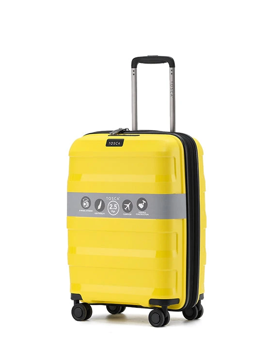 Tosca - Comet TCA200 20in SmallSpinner Suitcase - Yellow
