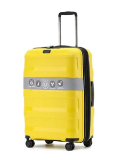 Tosca - Comet TCA200 25in Medium Spinner Suitcase - Yellow