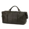 Tosca - VG001 Vegan Leather Duffle Bag - Black