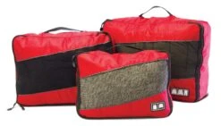 Comfort Travel - Packing Cubes Set Of 3 - Red