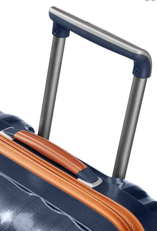 Samsonite - Lite Cube Deluxe 76cm Large 4 Wheel Hard Suitcase - Midnight Blue - Image 3